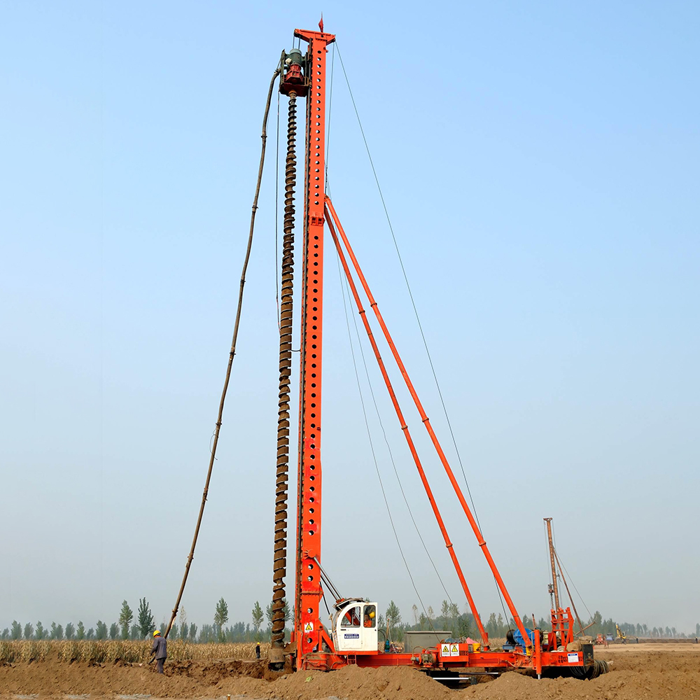 Long Auger Drilling Rig 